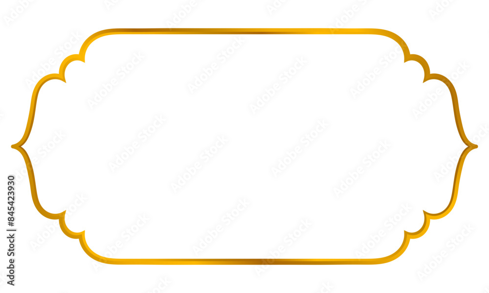 Aesthetic gold metallic title frame Aesthetic gold metallic title frame