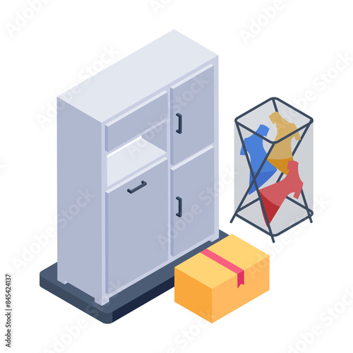 Isometric Icons of Resettlement
