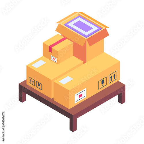 Isometric Icons of Resettlement
