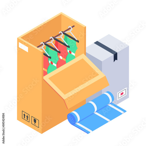 Isometric Icons of Resettlement
