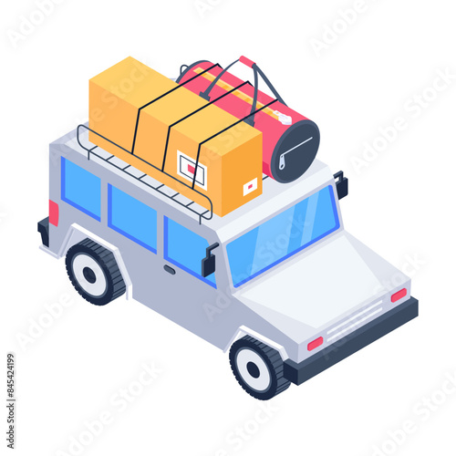 Isometric Icons of Resettlement
