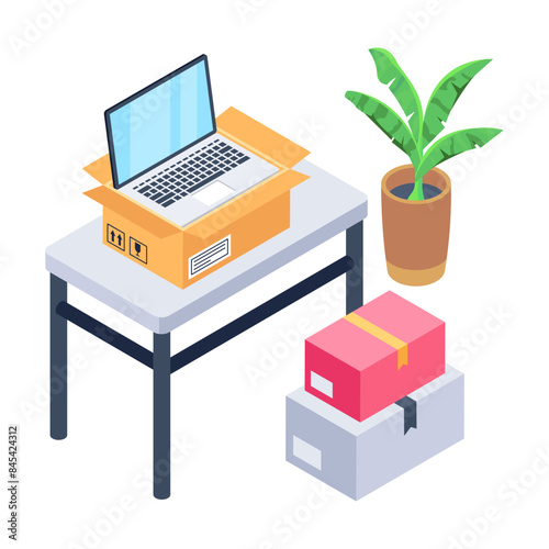 Isometric Icons of Resettlement
