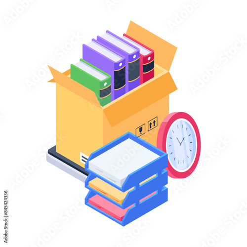 Isometric Icons of Resettlement
