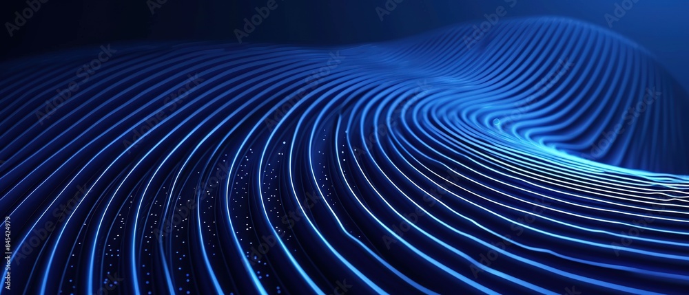 Obraz premium abstract blue background