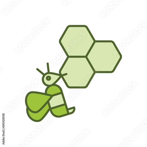 Bee vector icon