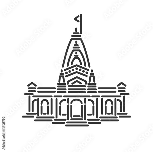 nageshvar jyotirlinga temple icon