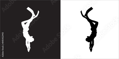  IIlustration Vector graphics of Diving icon