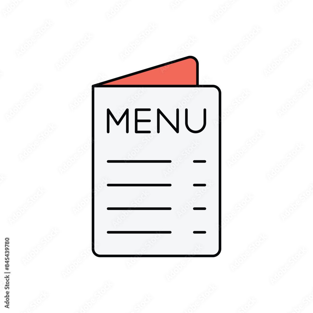Menu vector icon Menu vector icon
