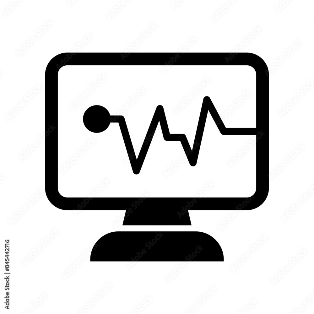 heartbeat icon vector design illustration in trendy style heartbeat icon vector design illustration in trendy style