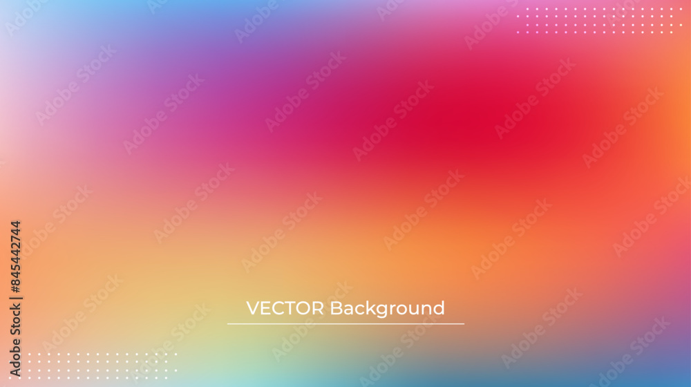 Smooth and blurry colorful gradient mesh background. Modern bright rainbow colors. Easy editable soft colored vector banner template. Premium quality Smooth and blurry colorful gradient mesh background. Modern bright rainbow colors. Easy editable soft colored vector banner template. Premium quality
