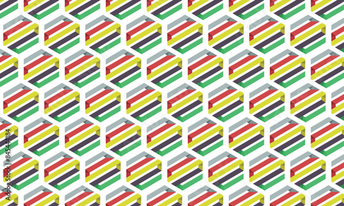 geometric pattern vector illustration, good for printed product