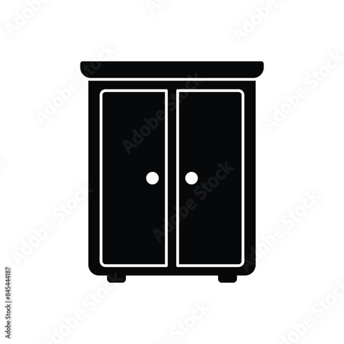 Cupboard vector icon