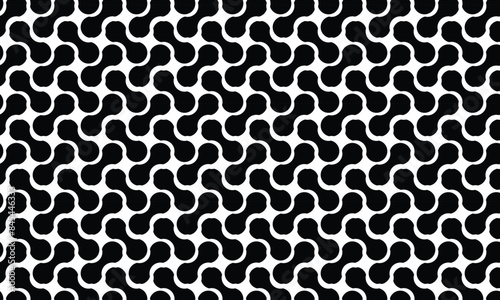 geometric metaball pattern vector illustration, good for printed product