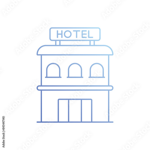 Hotel vector icon © Talha D