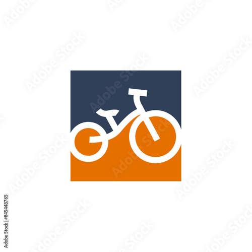 bicycle logo simple