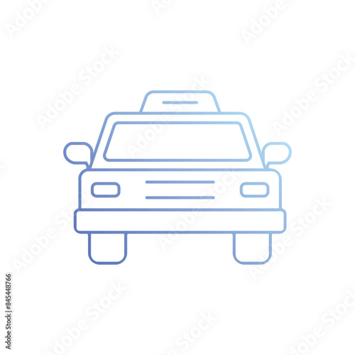 Taxi  vector icon