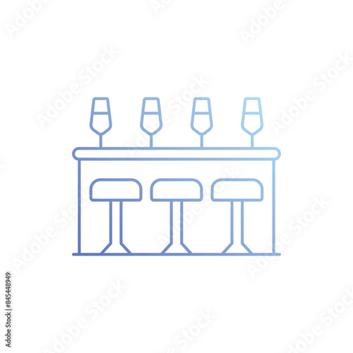 Bar counter vector icon