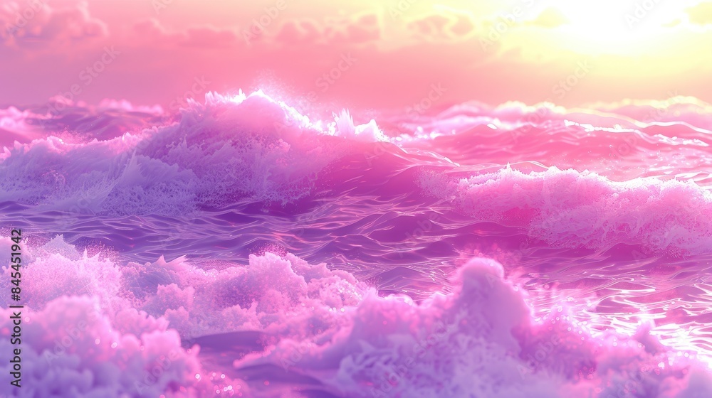 abstract landscape unfurls with gradient waves in a fiery sunset-inspired color palett background Generative AI (4) abstract landscape unfurls with gradient waves in a fiery sunset-inspired color palett background Generative AI (4)