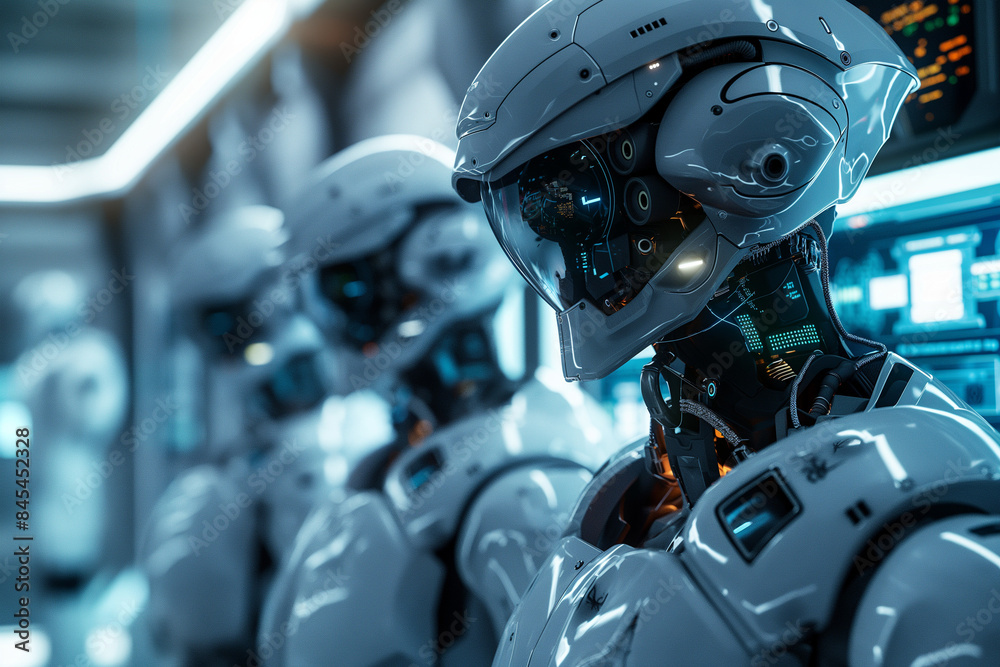 robot in the night, An ultra-realistic image showcasing futuristic robotic technology, highlighting the intricate details of advanced machinery and AI robot in the night, An ultra-realistic image showcasing futuristic robotic technology, highlighting the intricate details of advanced machinery and AI