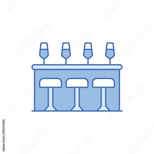 Bar counter vector icon