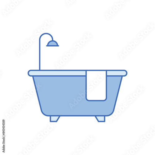 Bathtub vector icon