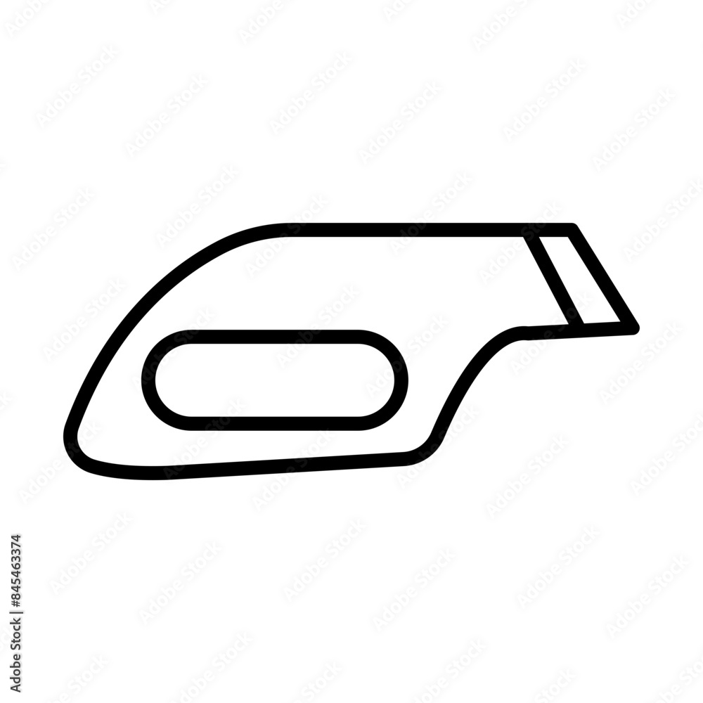 Taillight line icon Taillight line icon