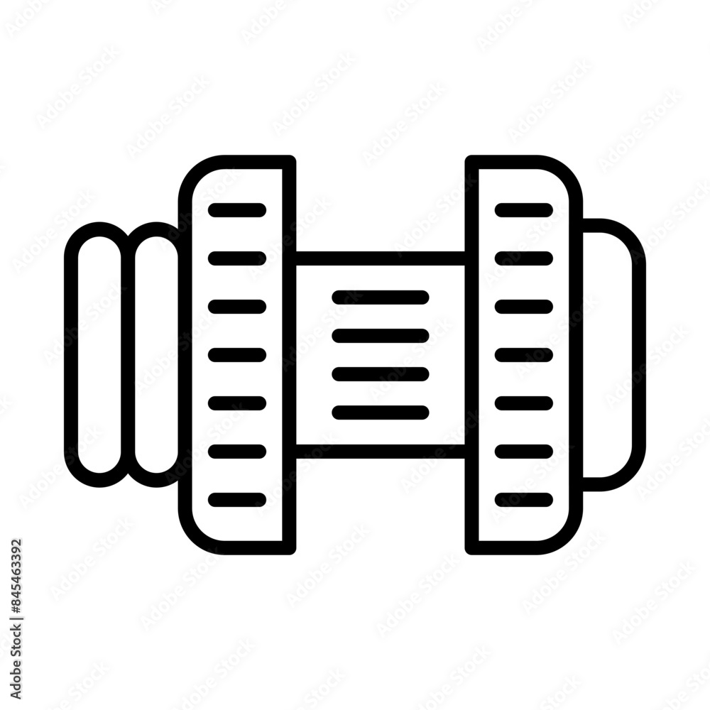 Alternator line icon Alternator line icon