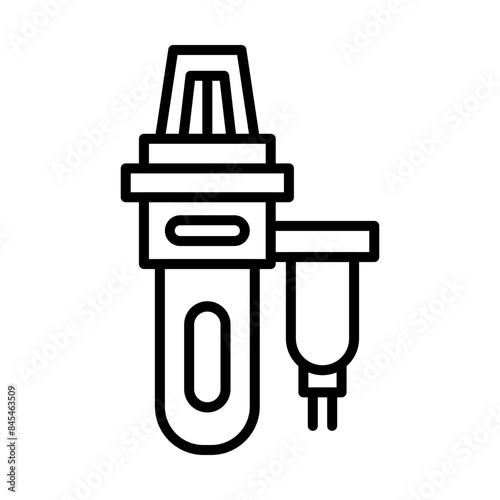 Starter Motor line icon