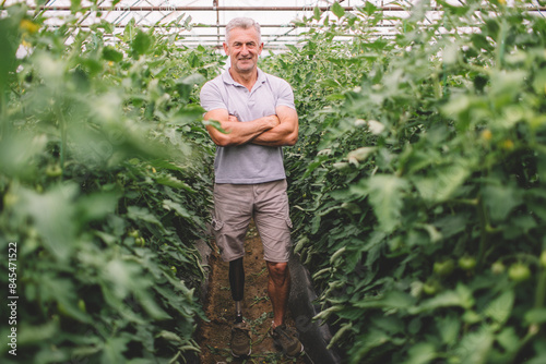 Greenhouse virtuoso: disabled but unstoppable