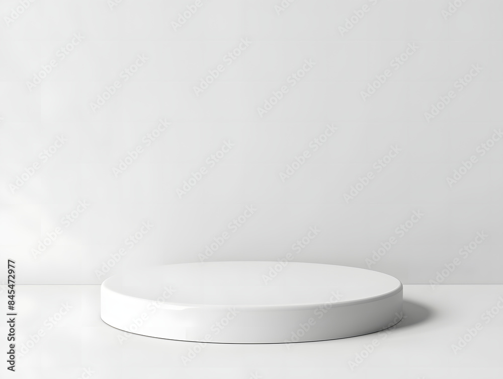Blank podium for displaying products Blank podium for displaying products