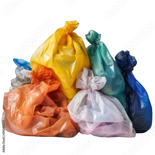 colored garbage