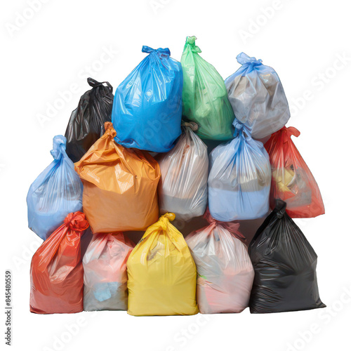 colored garbage