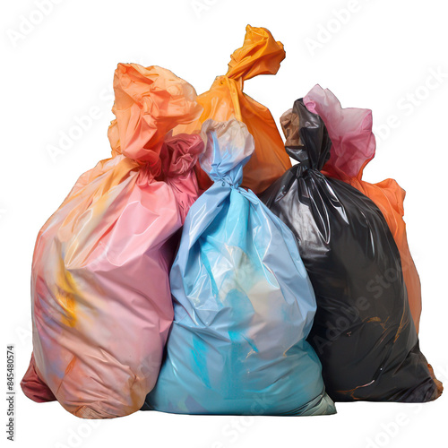 colored garbage