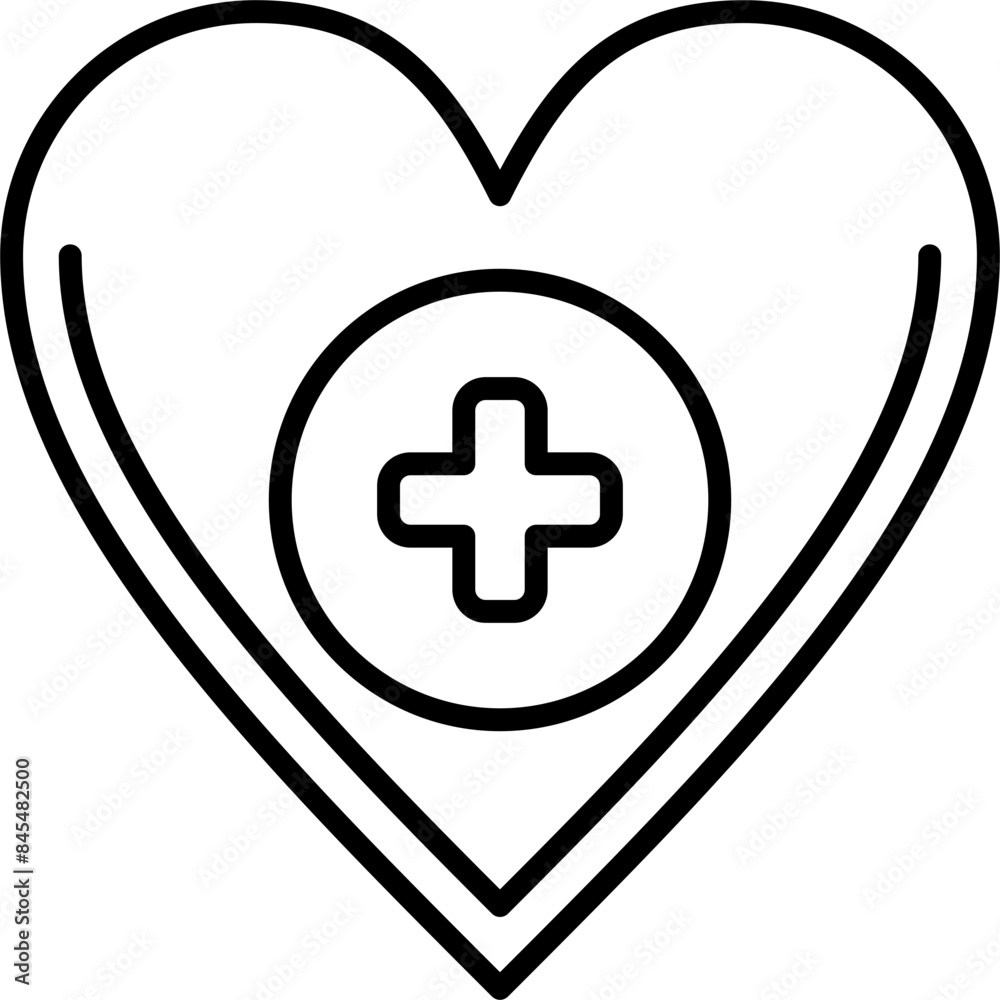 Obraz premium Cross Icon