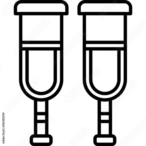 Crutches Icon