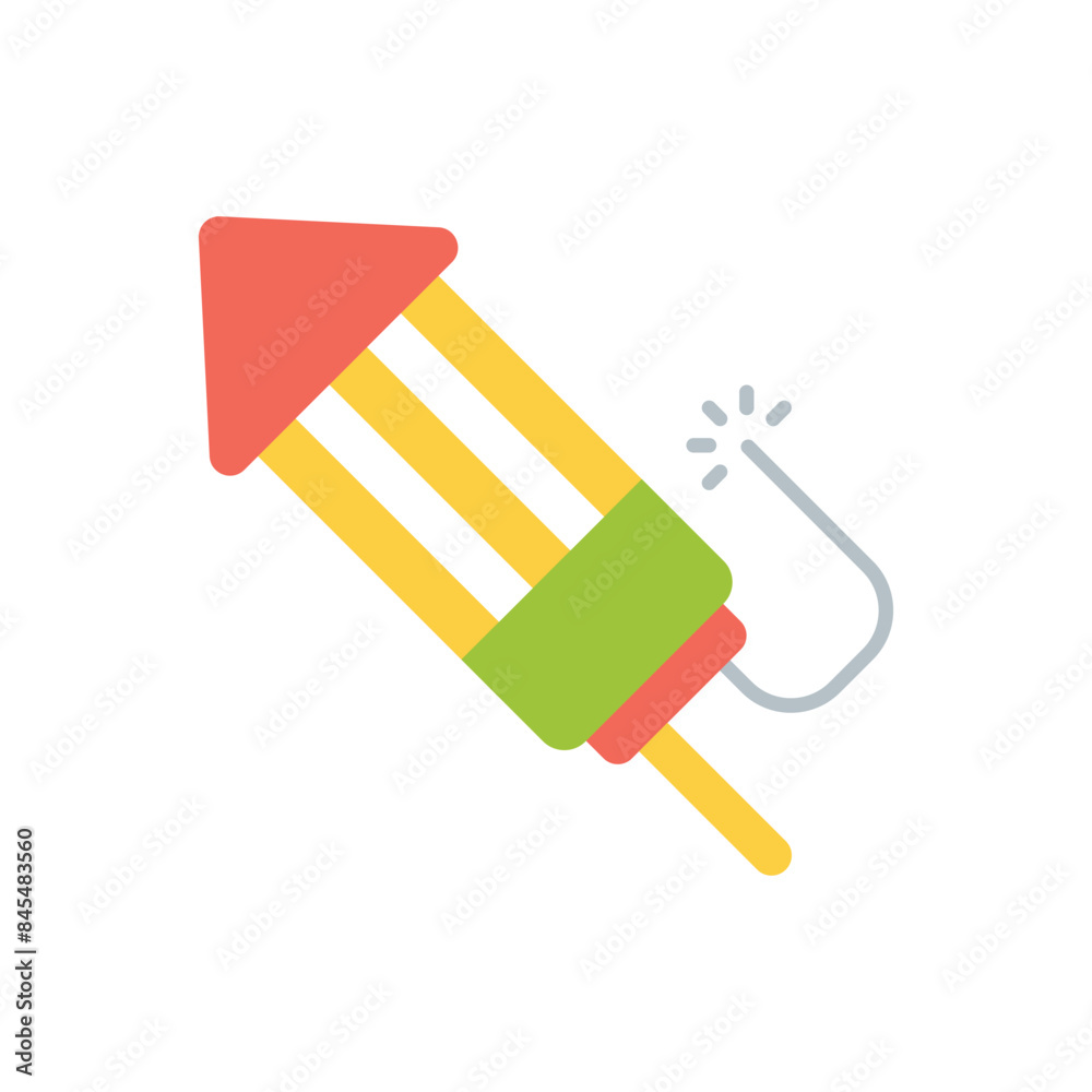 Firecracker vector icon