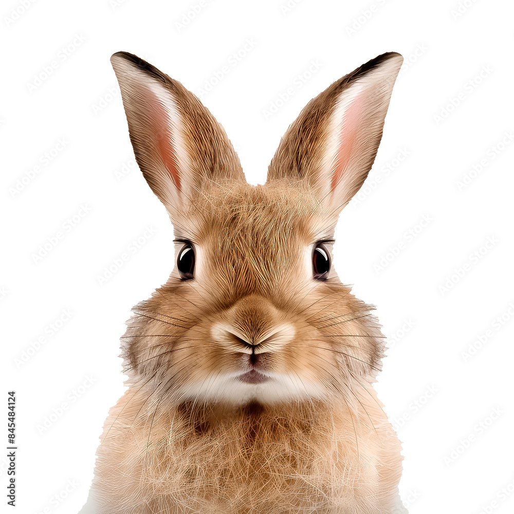 Obraz premium quokka portrait on white background