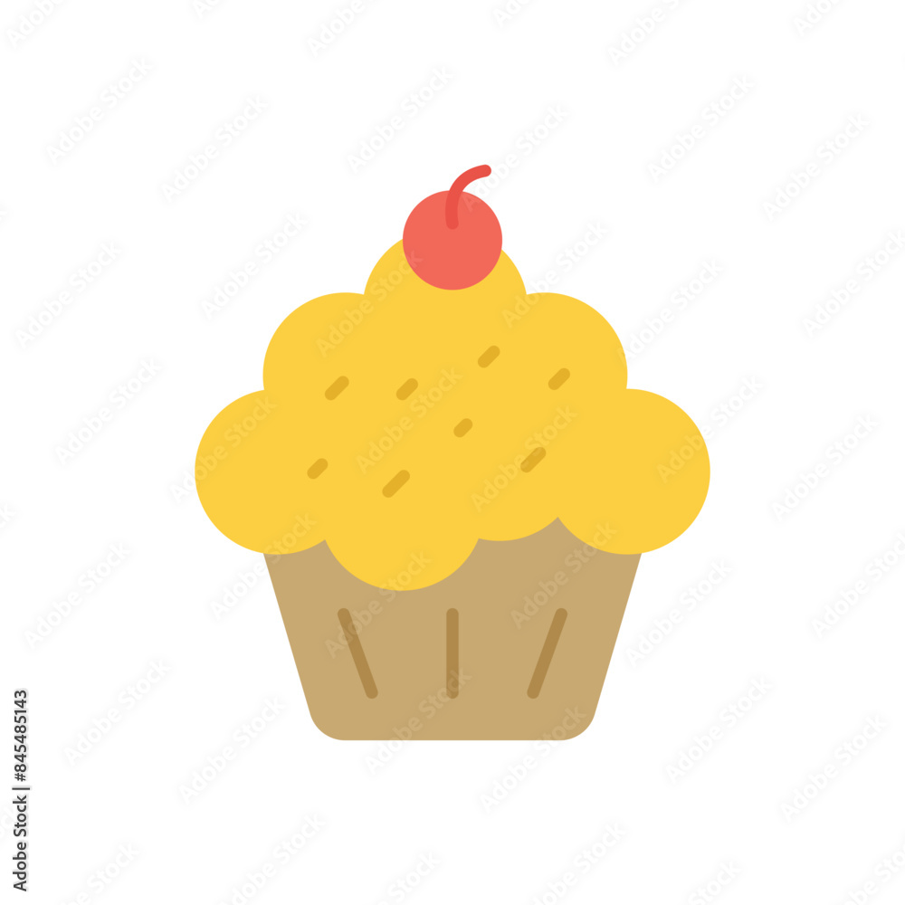 Muffin vector icon Muffin vector icon