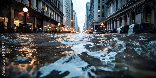 The Impact of New York's Weather Patterns on Climate Change, Snowmelt Flooding, and Resilience Measures. Concept Climate Change, Weather Patterns, New York, Snowmelt Flooding, Resilience Measures