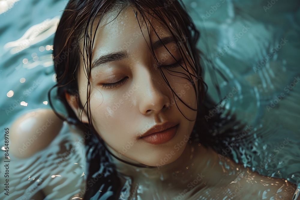 Extremely comfortable spa space with aromatherapy sauna and massage procedures, Generative AI Extremely comfortable spa space with aromatherapy sauna and massage procedures, Generative AI