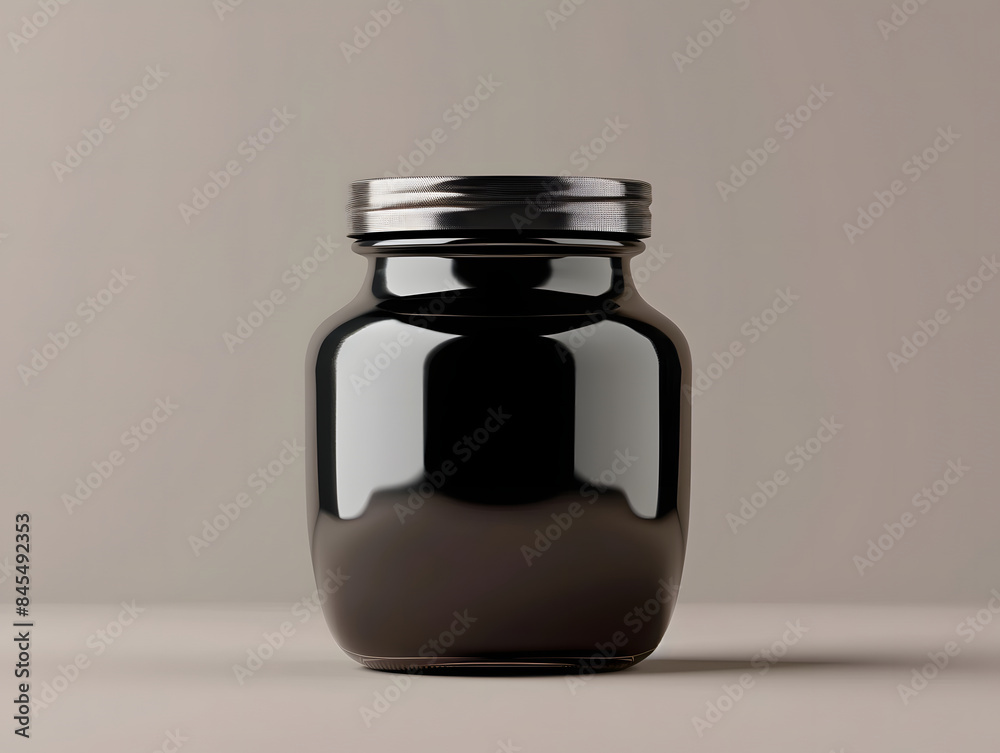 Blank jar Mockup with isolated background Blank jar Mockup with isolated background