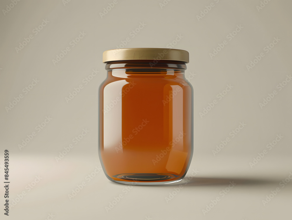 Blank jar Mockup with isolated background Blank jar Mockup with isolated background
