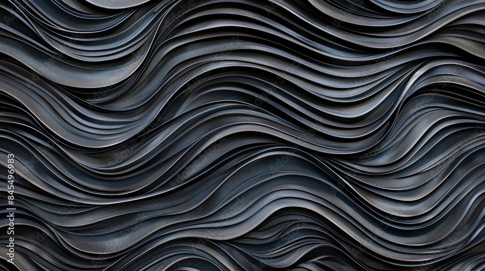 Fototapeta premium Textured Wave Pattern