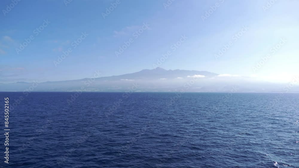Boat POV on coastline of Tenerife island in Spain in 4k slow motion 60fps Boat POV on coastline of Tenerife island in Spain in 4k slow motion 60fps