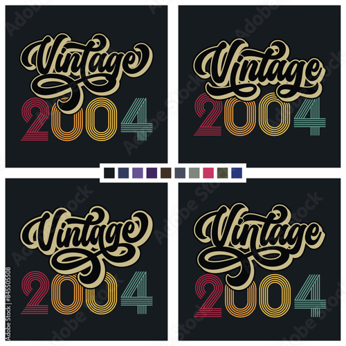 Vintage 2004 20th Birthday 20Yr Old Gift for Boy Girl T Shirt