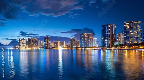 Wallpaper Mural Honolulu skyline , Oahu skyline , Hawaii skyline Torontodigital.ca