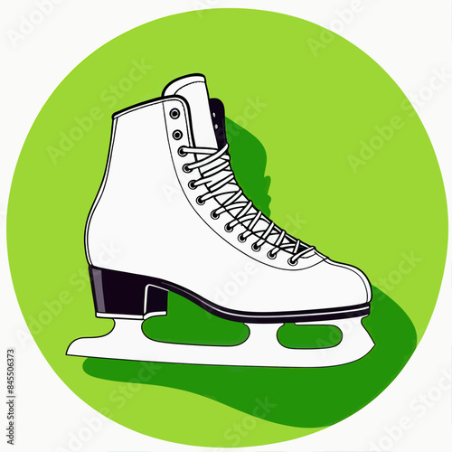 a picture of a pair of ice skates