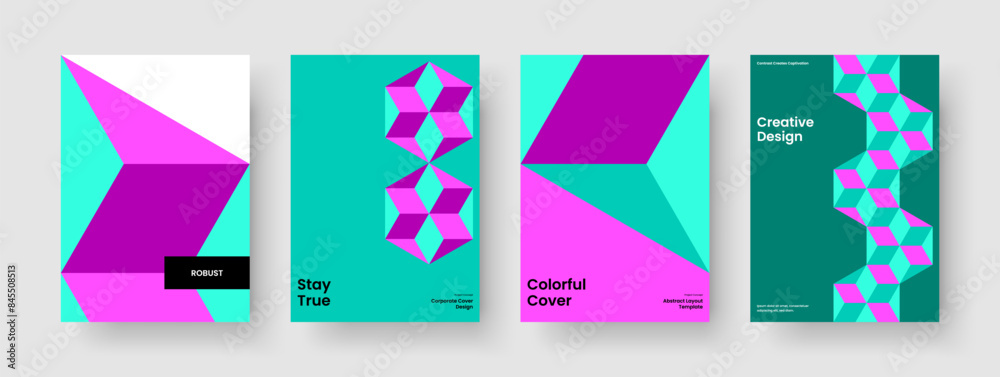 Abstract Business Presentation Layout. Modern Book Cover Template. Geometric Report Design. Poster. Banner. Brochure. Background. Flyer. Handbill. Brand Identity. Magazine. Pamphlet. Journal