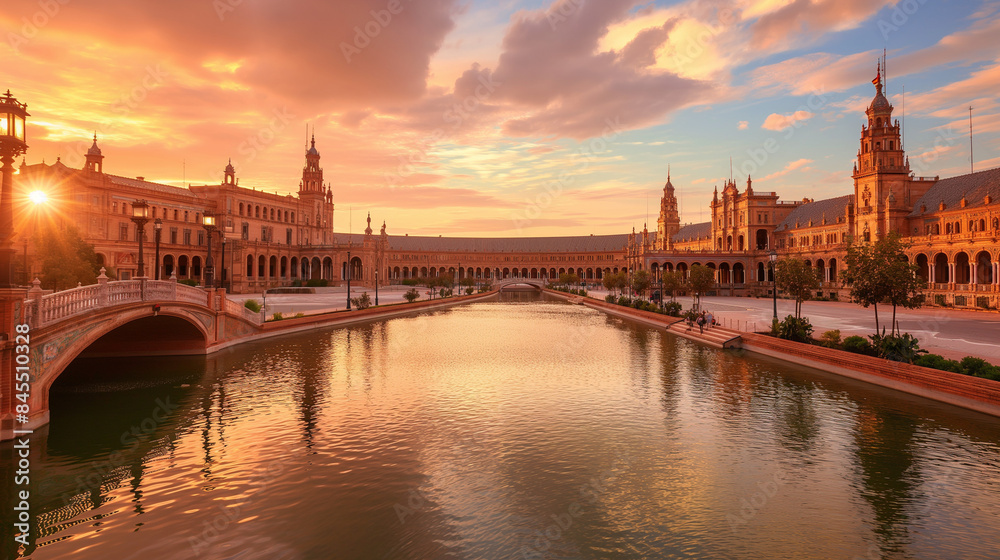 Naklejka premium Historic Spanish Architecture