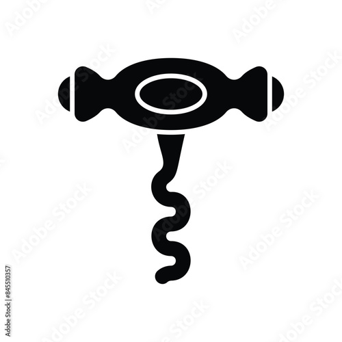 Corkscrew vector icon